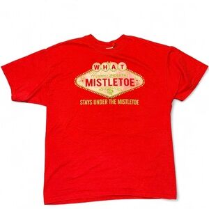 Funny Vegas Themed Holiday Tee- XL